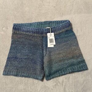 L*Space Zoé Sweater Knit Ombre Shorts Size Medium NWT Retail $119